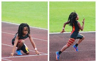 Usain Bolt, uită-te în spate! Cel mai rapid copil din lume aleargă suta de metri în mai puțin de 14 secunde - VIDEO