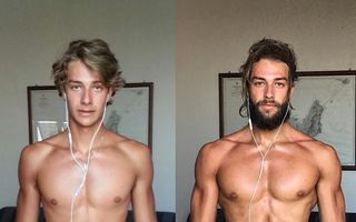 De la băiat la bărbat! 20 de fotografii care demonstrează că bărbaţii cu barbă sunt irezistibili