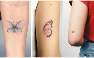 Cele mai frumoase tatuaje cu fluturi. 20 de idei din care să te inspiri