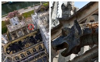 Comoara vie de la Notre-Dame: Descoperirea de pe acoperișul Catedralei după incendiul devastator