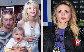 17 copii de vedete care au crescut frumos: Fiica lui Kurt Cobain, de la biberon la modelul cu ochi superbi