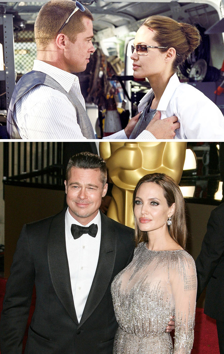 Brad Pitt ?i Angelina Jolie