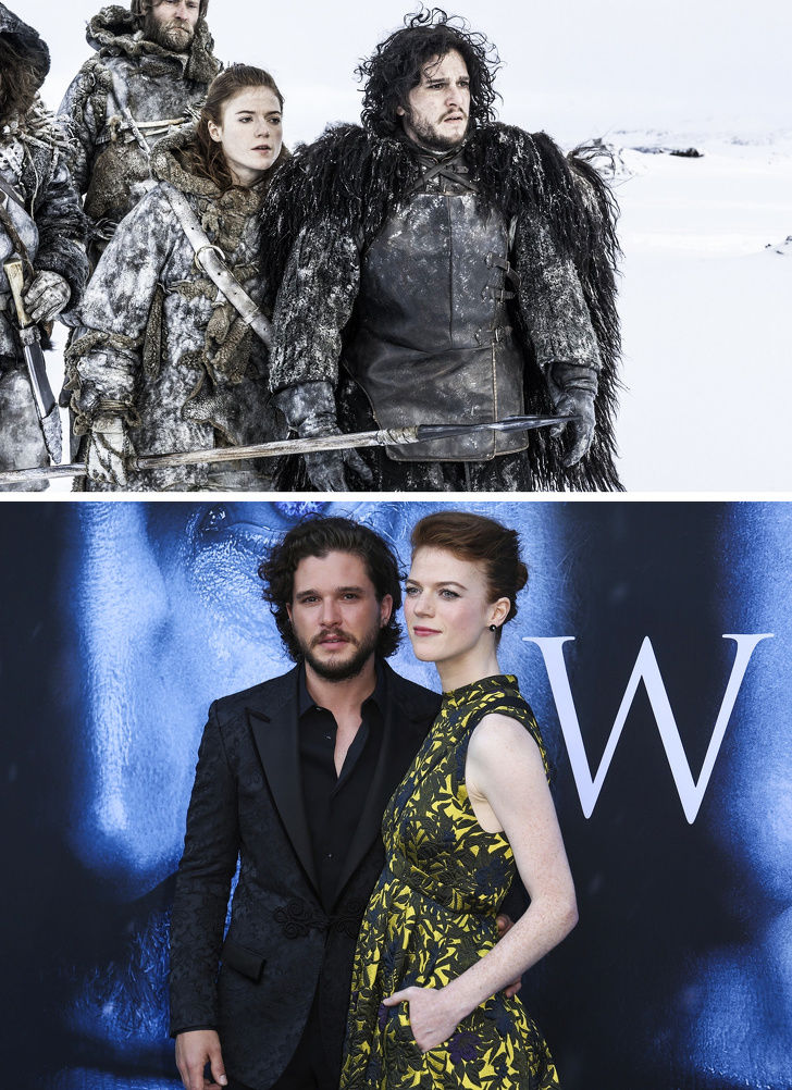 Rose Leslie ?i Kit Harington