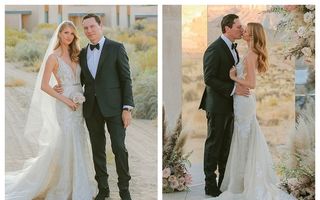 Nuntă în inima deșertului: DJ Tiësto s-a căsătorit cu modelul Annika Backes - FOTO