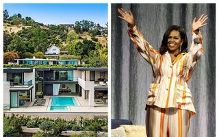 Casa pe care Michelle Obama a închiriat-o în Los Angeles fără să plătească: Cum arată camera cu perete viu și acvariu cu rechini în loc de podea