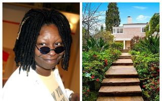 Cât costă o casă de vedetă: Whoopi Goldberg își vinde vila cu piscină, bar în pivniță și grădină ca-n Rai