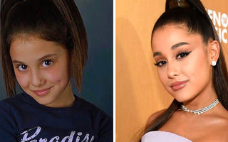 Cum arătau 16 vedete din lumea muzicii la începutul carierei: Ariana Grande era un copil