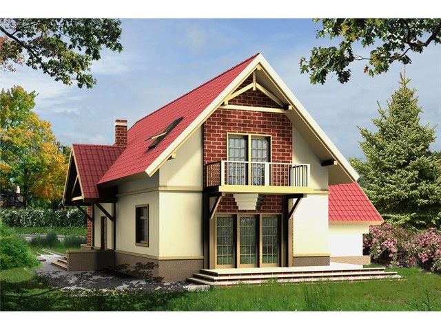Case mansardate cu scară interioară Case mansardate cu scară interioară