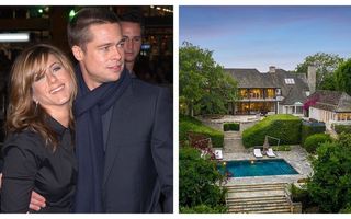 Cum arată casa fabuloasă pe care Jennifer Aniston și Brad Pitt au cumpărat-o după nuntă: Prețul este colosal