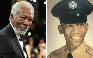 Cum arătau 30 de vedete în tinerețe: Morgan Freeman, așa cum nu l-ai mai văzut