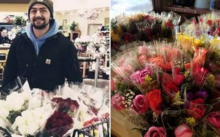 Cel mai drăguț bărbat: De Valentine's Day, le oferă trandafiri văduvelor și soțiilor soldaților
