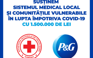 #VeștiBune: P&G și brandurile sale își unesc forțele cu Crucea Roșie Română pentru a susține sistemul medical și comunitățile afectate