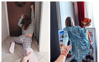 Proiectul „Follow Me“ a intrat în carantină: 35 de imagini amuzante făcute în casă