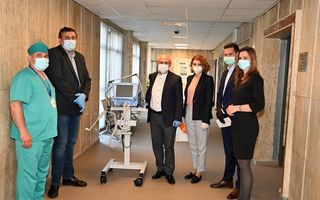 #VeștiBune: Industria reciclării donează trei ventilatoare sistemului de sănătate din România
