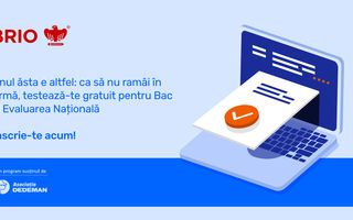 #VeștiBune: Asociația Dedeman și Brio.ro lansează cea mai largă inițiativă de testare GRATUITĂ a tuturor elevilor pentru Bac și Evaluarea Națională
