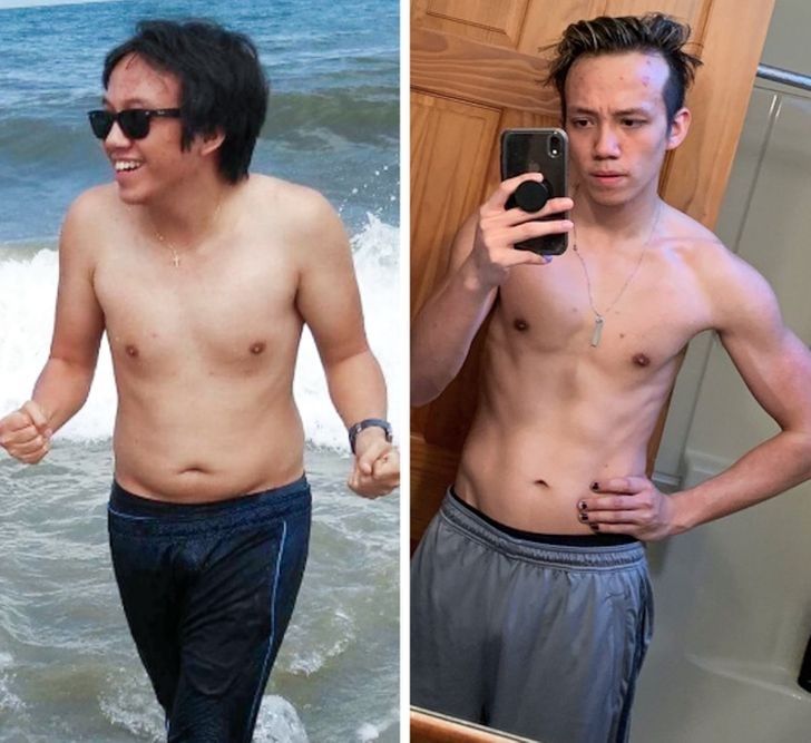 Transformarea uimitoare a unui bărbat obez: cum a slăbit 110 kilograme
