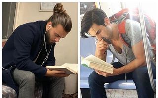 Bărbați care arată bine și citesc cărți, noul fenomen de pe Instagram