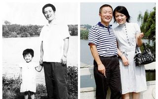 Un tată și fiica lui au făcut o poză în același loc, timp de 40 de ani: Schimbările prin care au trecut