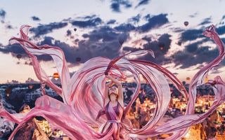 Creațiile unei artiste din Rusia: Fotografii magice cu balerine, în cele mai frumoase locuri din lume
