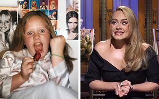 23 de vedete care au scos din album imagini din trecutul lor: Cum arăta Adele când era copil