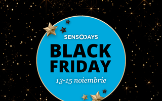 Black Friday 2020 – mai mult timp acasă, mai multe cumpărături de la SensoDays