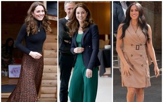 Cele mai ieftine piese vestimentare purtate de-a lungul timpului de Kate Middleton și Meghan Markle