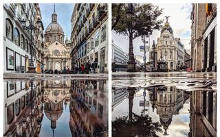 O lume paralelă: 9 orașe din Europa văzute în oglinda apei