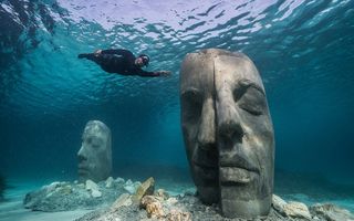 Tezaurul din Marea Mediterană: Muzeul subacvatic de la Cannes, deschis pentru scufundători