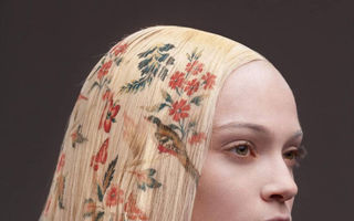 Un hairstilist spaniol creează picturi pe păr cu ajutorul tehnologiei: 20 de imagini uimitoare