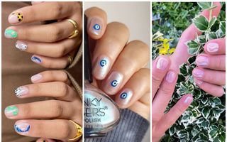 Unghiile scurte sunt din nou în trend: 40 de manichiuri nail art pe care să le încerci