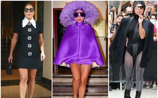 De la clasic și elegant, la șocant: Ținutele spectaculoase purtate de Lady Gaga în numai câteva zile