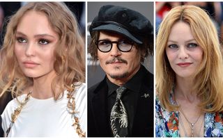 Johnny Depp și Vanessa Paradis au cu ce se mândri: Fiica lor, Lily-Rose, este model și actriță de succes