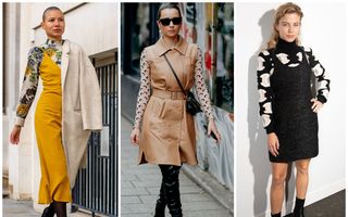 Cum poartă fashionistele rochiile în acest sezon: Trucul practic și confortabil pentru zile reci
