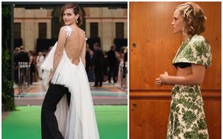 Emma Watson, ironizată pentru două ținute bizare purtate într-o singură săptămână: „Unde e restul bluzei?”