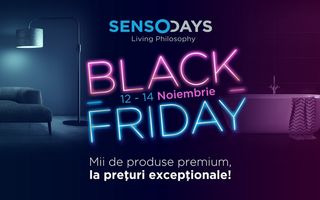 Mii de produse premium la Black Friday SensoDays 2021