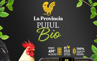 La Provincia, brand al Grupului Carmistin, a lansat gama ,,Puiul Bio”!