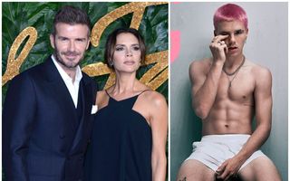 Fiul cel mic al cuplului Victoria și David Beckham, aproape gol pe coperta unei reviste: „E minor. De ce a avut voie să pozeze așa?”