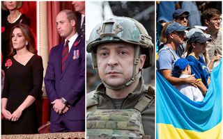 Prințul William și Kate Middleton, mesaj de susținere pentru Ucraina și Președintele Zelenski