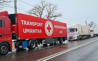 Umanitatea nu are granițe! Primul convoi cu ajutoare umanitare a ajuns în Ucraina
