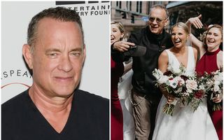 Tom Hanks păstrează tradiția: Actorul s-a fotografiat din nou alături de o mireasă
