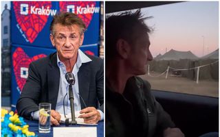 Sean Penn nu poate sta departe de Ucraina: Actorul s-a întors în țara devastată de război pentru a-i ajuta pe refugiați