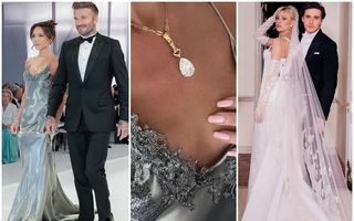 Victoria Beckham a purtat un diamant de 2,6 milioane de dolari, cu o semnificație specială, la nunta fiului său