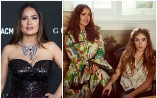 Salma Hayek, alături de fiica sa pe coperta Vogue Mexic: Valentina are 14 ani și vrea să devină actriță, ca mama ei