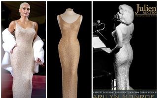 Kim Kardashian a intrat în istorie: Starleta a purtat la Gala Met rochia de 5 milioane de dolari a lui Marilyn Monroe