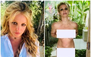 Britney Spears a postat 9 imagini în care apare complet goală, iar fanii sunt îngrijorați: „Fata asta este bolnavă. E un strigăt de ajutor”