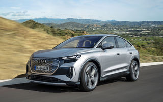 Mașinile din Aventour la feminin by Textar 2022: Audi Q4 Sportback E-tron