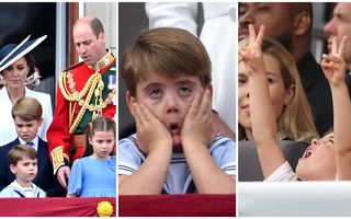 Prințul Louis a făcut spectacol la Jubileul de Platină al Reginei Elisabeta: Imagini amuzante cu mezinul lui Kate și William
