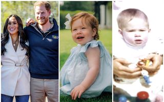 Prima imagine cu chipul lui Lilibet, fiica Prințului Harry și a lui Meghan Markle. Seamănă perfect cu tatăl său!