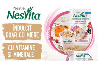 Nestlé lansează pe piața din România brandul NESVITA®, o gamă de produse care susțin un stil de viață sănătos