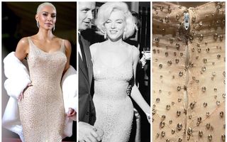 Fanii înfocați ai lui Marilyn Monroe o acuză pe Kim Kardashian că a distrus rochia de 60 de ani a actriței